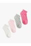 Set of 4 Textured Socks - 2