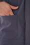 Men's Surgical Suit Scrubs with Lycra Smoked Judge Collar Snap Detail - 8