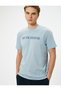 Slogan Printed T-Shirt Crew Neck Short Sleeve