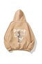 Unisex Oversize Sweatshirt Hoodie Problems Sculpture Printed Beige – Hooded, Kangaroo Pocket, 3 Strands
