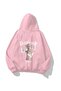 Unisex Oversize Sweatshirt Hoodie Problems Sculpture Printed Pink – Hooded, Kangaroo Pocket