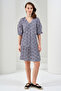 Ruffled Tile Pattern Dress - 2