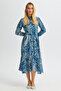 Slit Detail Long Shirt Dress - 2