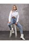 Women's High Waist Snow Wash Solid Color Mom Jean Jeans 2024 - 5
