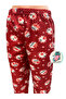Pocketless Winter Fleece Women's Sleepwear Bottom Single Bottom Je33 - Socks Gift