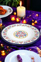30 No 30 cm Enamel Dinner Plate Plate Serving Food Camping Picnic, Dowry, Gift - 4