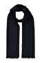 Navy Blue Double Sided Scarf