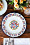 30 No 30 cm Enamel Dinner Plate Plate Serving Food Camping Picnic, Dowry, Gift - 5