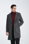 Men's Thick Double Breasted Coat-Overcoat Regular Fit - 4