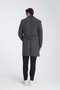 Men's Thick Double Breasted Coat-Overcoat Regular Fit - 3