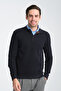 Men's Winter Regular Fit Polo Neck Basic Sweatshirt