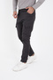 Camp593 Outdoor Softshell Water and Wind Resistant Winter Men's Anthracite Tactical Pants with Fleece Inside - 4