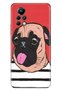 Infinix Note 11 Pro Case Silicone Moderna Patterned Sleepy Pug