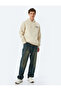 Embroidered Raised Cotton Hooded Sweatshirt - 2