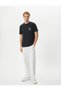 Slogan Printed T-Shirt Crew Neck Short Sleeve Cotton - 2