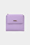 9738 Genuine Leather Small Women's Wallet Lilac - 2