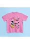 Galaxy Printed Cycling Neck Cotton Short Sleeve Children's Tshirt