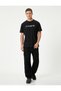 Cotton Short Sleeve Slogan Printed Crew Neck T-Shirt