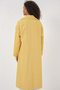 9113 Oversize Wide Cut Wool Long Stamp Coat - Yellow - 6
