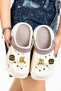 Women's Cream Mink Eva Sea Beach Cook Hospital Comfort Casual Sandals Slippers