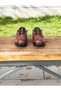 Men's Sporty Winter Shoes Genuine Leather Rubber Sole with Slip-On and Elastic Features - 4