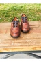 Men's Sporty Winter Shoes Genuine Leather Rubber Sole with Slip-On and Elastic Features - 6