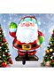 Santa Claus Figure Foil Balloon Christmas Foil Balloon - 3