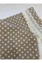 Beige and White Picnic Mat - Stain-Proof, Polka Dot Pattern, Tableware Cloth, 160X160 - 5
