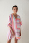 Striped Neon Kaftan