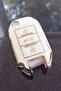 Peugeot 301,508,Citroen Elysee,Opel,Nano High Quality Silicone Remote Case Cover White 1St Quality - 2