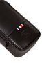 Men's Black Waterproof Shaving Bag Daily Cosmetic Handbag (14X24Cm) - 7