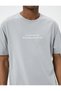 Cotton Slim Fit T-Shirt - Slogan Printed, Short Sleeve, Crew Neck - 5