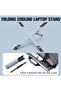 Portable Laptop Folding Adjustable Aluminum Computer Pc Tablet Stand Notebook Tablelaptop - 2