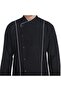 Cook Jacket Black Silver Bias t Model - 4