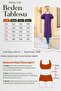 تونيك ضوء القمر ذو خيطين مقاس كبير - بينيتون جرين - 4