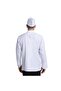 Cook Jacket White Long Sleeve Gold Bias t Model - 3