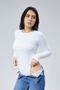 بدلة للجسم بأكمام طويلة وبطانة بيضاء - 3