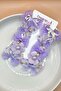 10-Piece Soft Lined Baby Girl Buckle Set Lilac - Pearl Stone Butterfly Tulle Bow Hair Clip - 5