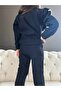 Girl's Half Neck Spanish Leg Top and Bottom Set 0311 - 5