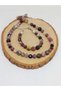 Shining Stars Series Tourmaline Stone Mixed Colors Necklace & Bracelet Set - 7
