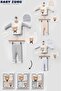 Newborn Baby Hospital Outlet 5-Piece Bodysuit Set - 2