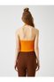 V-Neck Top with Low-cut Back Detail - 3