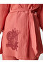 Embroidered Yoga Kimono Sash Detailed - 5