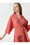 Embroidered Yoga Kimono Sash Detailed