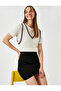 Asymmetrical Mini Skirt