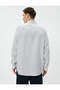 Basic Shirt Classic Collar Long Sleeve Buttoned Cotton Non Iron - 4
