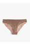 Brazilian Panties with Lace Detail on the Back - 7