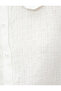 Crop Blouse Baby Collar Balloon Sleeves Buttoned Viscose - 6
