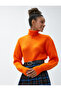 Crop Turtleneck Sweater Knitwear