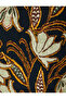 Wide Leg Trousers Ethnic Patterned High Waist Pockets - 6
